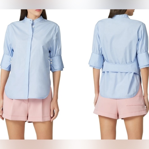 3.1 Phillip Lim Cupcake Button Up top size 0 - Picture 1 of 10